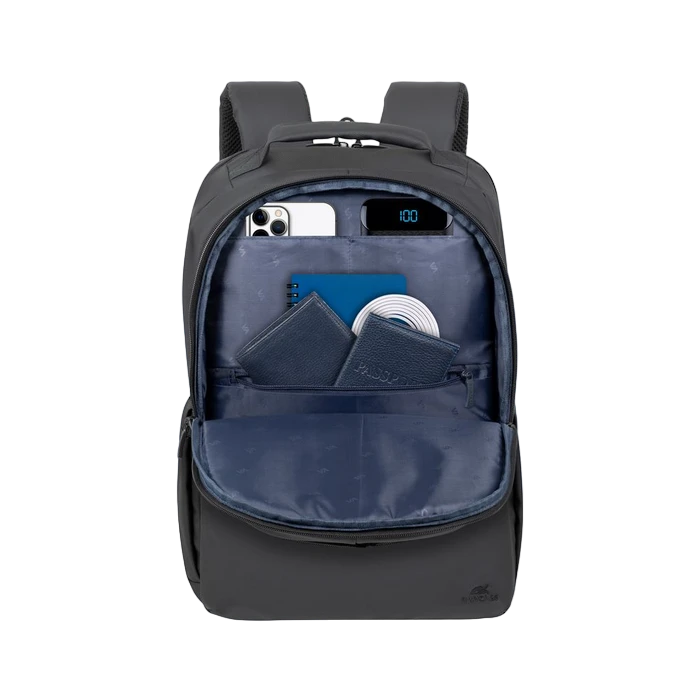 Рюкзак rivacase 8435, 15.6", eco-friendly rpet полиэстер, чёрный 14