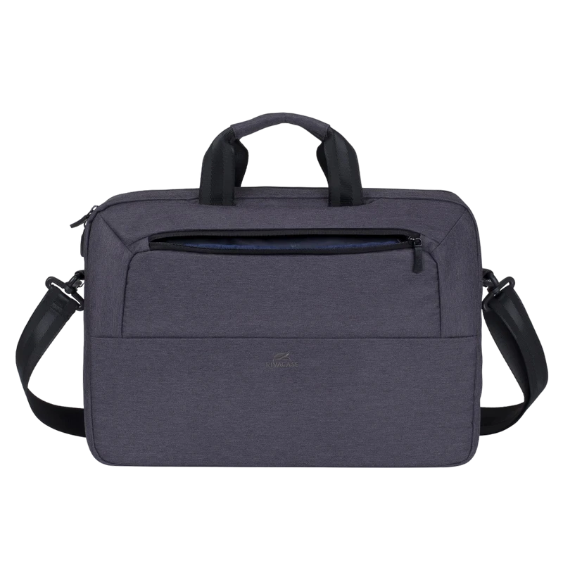 Geantă pentru laptop rivacase suzuka, 15.6", poliester, negru 16