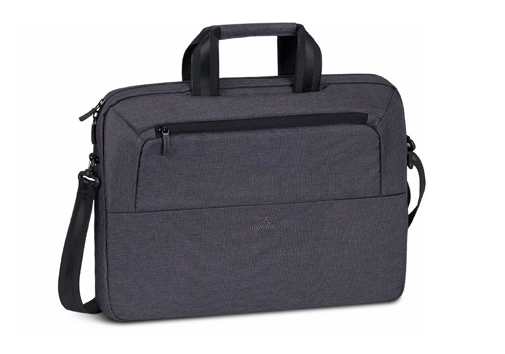 Geantă pentru laptop rivacase suzuka, 15.6", poliester, negru 2
