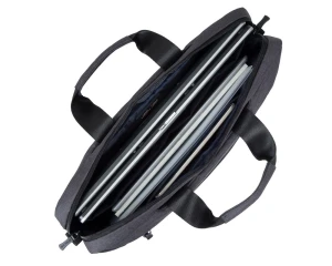 Geantă pentru laptop rivacase suzuka, 15.6", poliester, negru Thumbnail 17