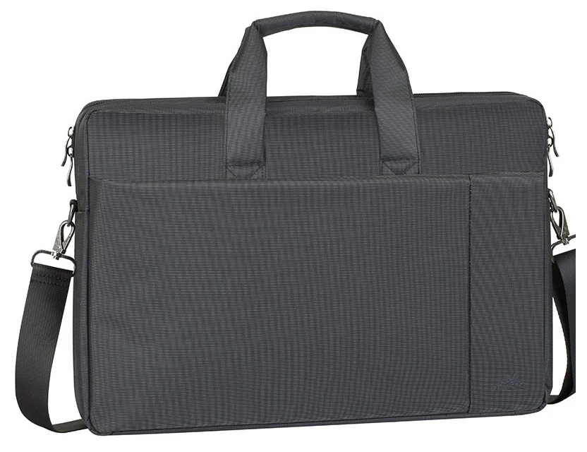 Geantă pentru laptop rivacase central, 17.3", poliester, negru 3