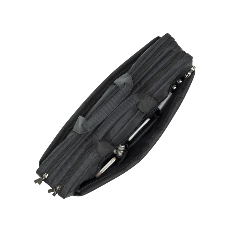 Geantă pentru laptop rivacase central, 17.3", poliester, negru 9