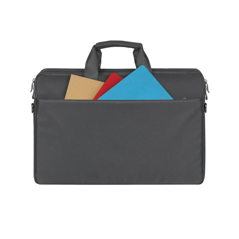 Geantă pentru laptop rivacase central, 17.3", poliester, negru 2