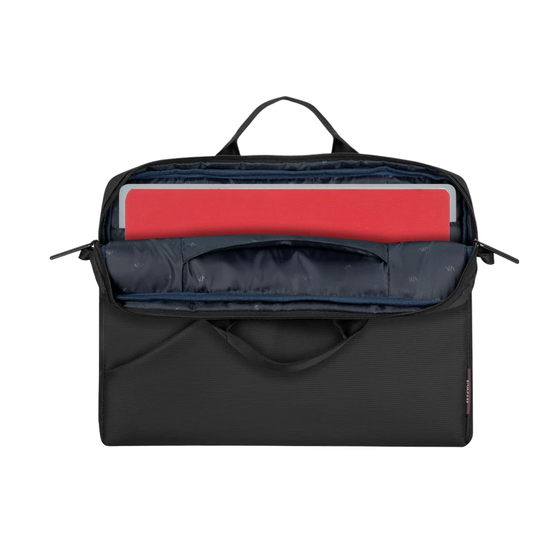 Geantă pentru laptop rivacase tivoli, 15.6", poliester, gri 7