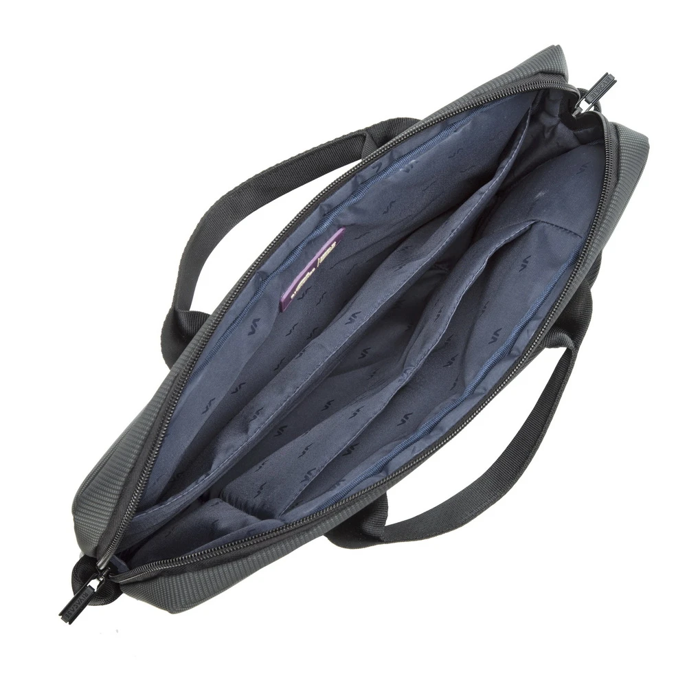 Geantă pentru laptop rivacase tivoli, 15.6", poliester, gri 20