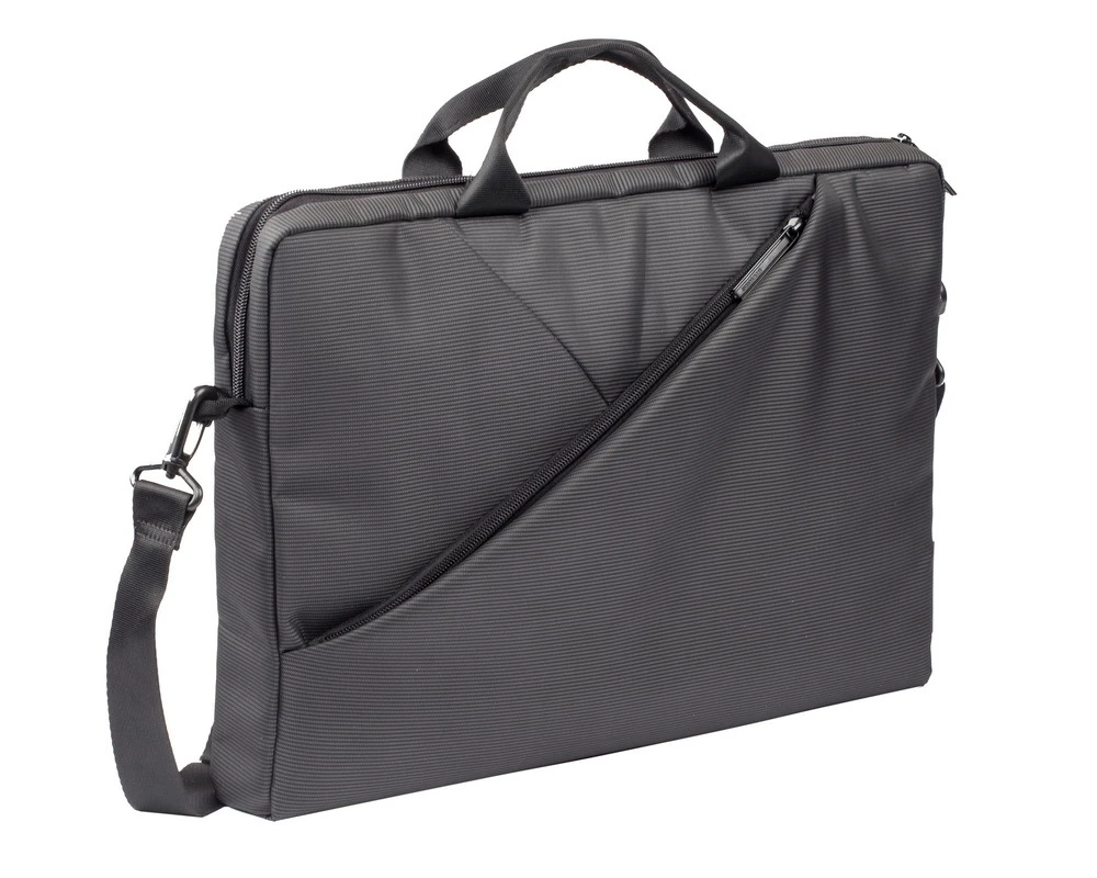 Geantă pentru laptop rivacase tivoli, 15.6", poliester, gri 8