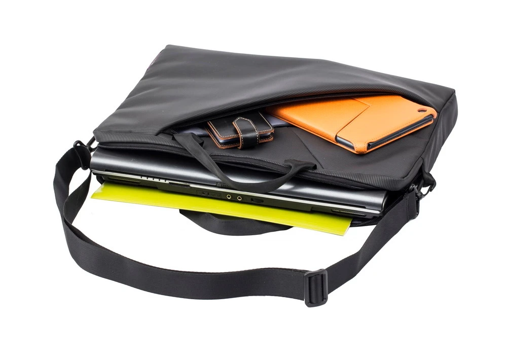 Geantă pentru laptop rivacase tivoli, 15.6", poliester, gri 18
