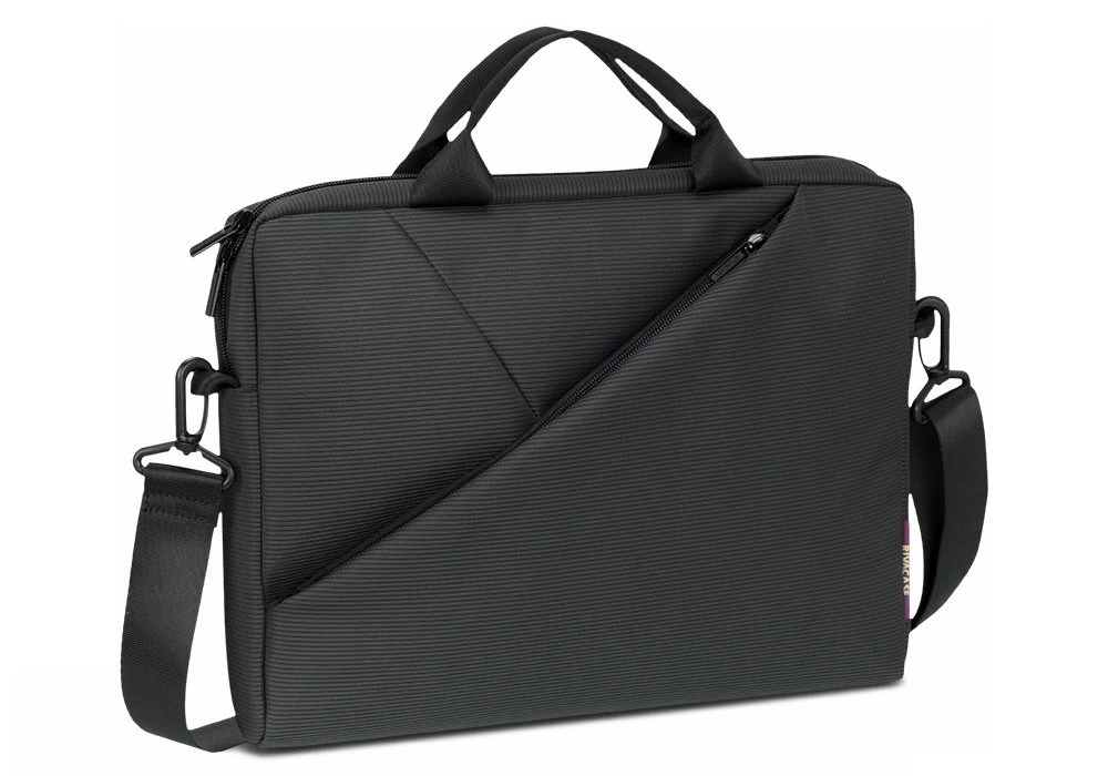 Geantă pentru laptop rivacase tivoli, 15.6", poliester, gri 31