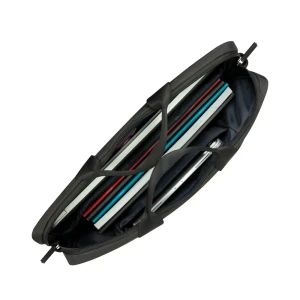 Geantă pentru laptop rivacase tivoli, 15.6", poliester, gri Thumbnail 12
