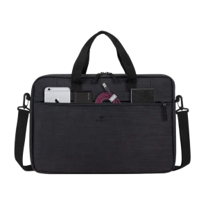 Geantă pentru laptop rivacase 8038, 15.6", poliester, negru Thumbnail 2