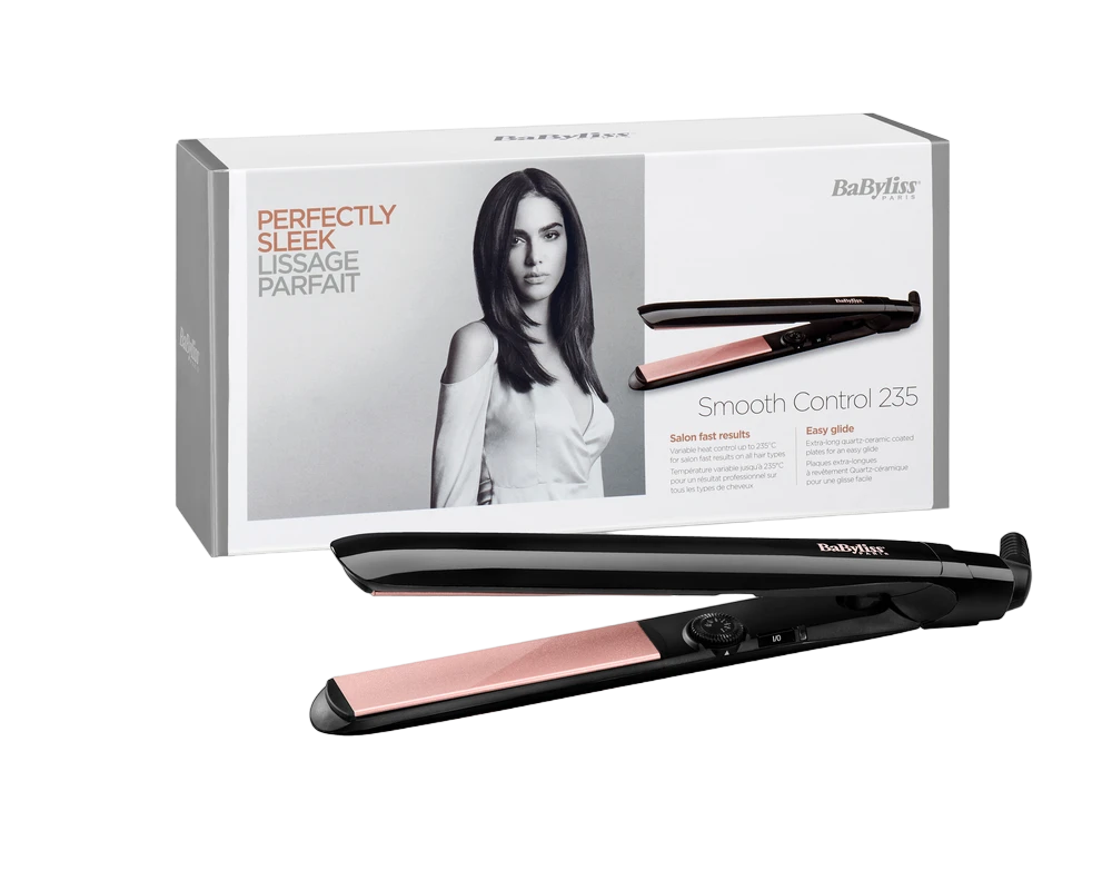 Placă de îndreptat părul babyliss st298e, negru 4