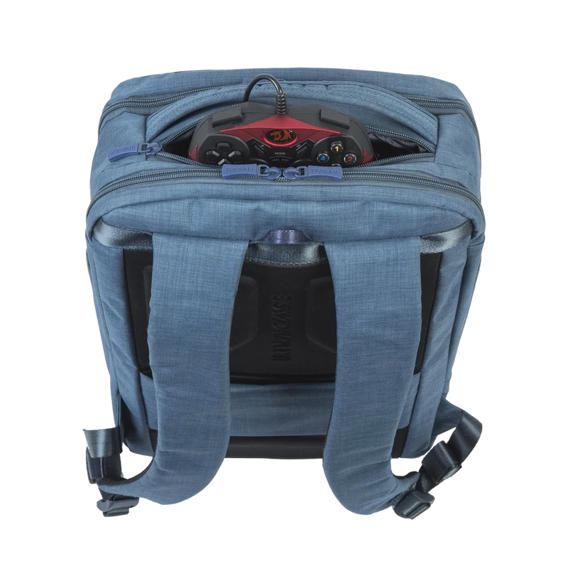 Рюкзак для ноутбука rivacase biscayne, 17.3", полиэстер, синий 18