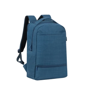 Рюкзак для ноутбука rivacase biscayne, 17.3", полиэстер, синий
