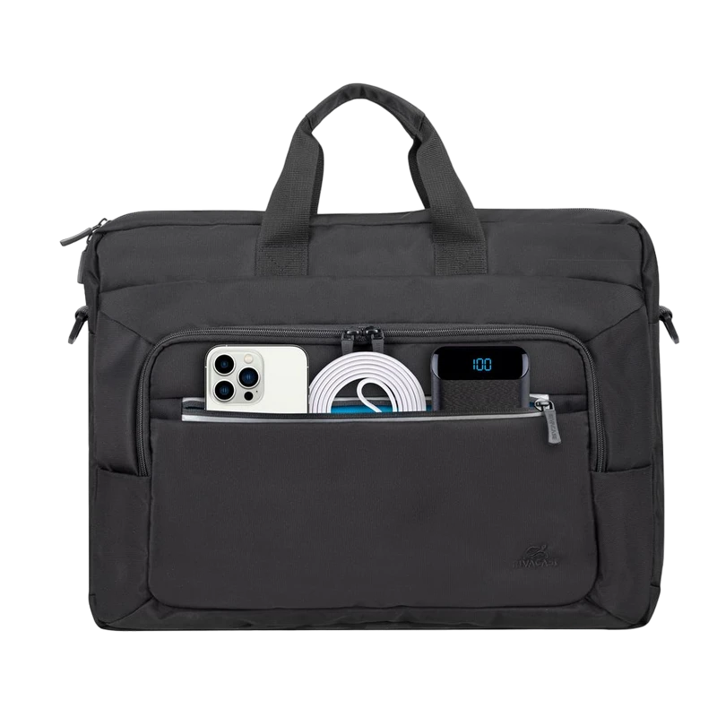 Geantă pentru laptop rivacase 7531, 15.6", eco-friendly rpet poliester, negru 12
