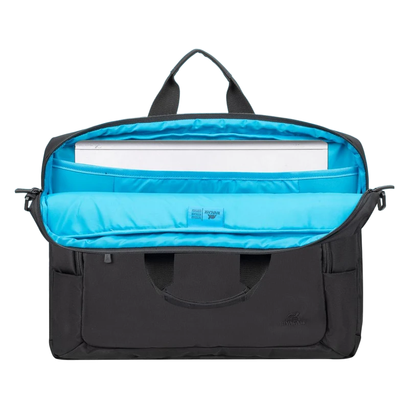 Geantă pentru laptop rivacase 7531, 15.6", eco-friendly rpet poliester, negru 8