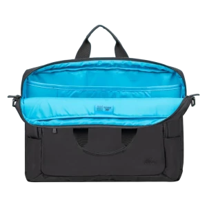 Geantă pentru laptop rivacase 7531, 15.6", eco-friendly rpet poliester, negru Thumbnail 11