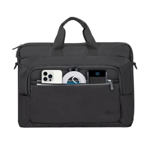 Geantă pentru laptop rivacase 7531, 15.6", eco-friendly rpet poliester, negru Thumbnail 12