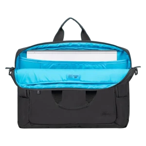 Geantă pentru laptop rivacase 7531, 15.6", eco-friendly rpet poliester, negru Thumbnail 8