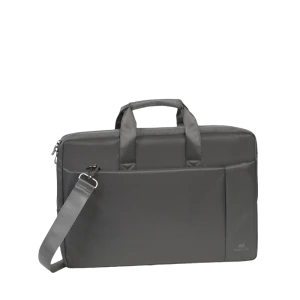 Geantă pentru laptop rivacase central, 17.3", poliester, gri Thumbnail 7