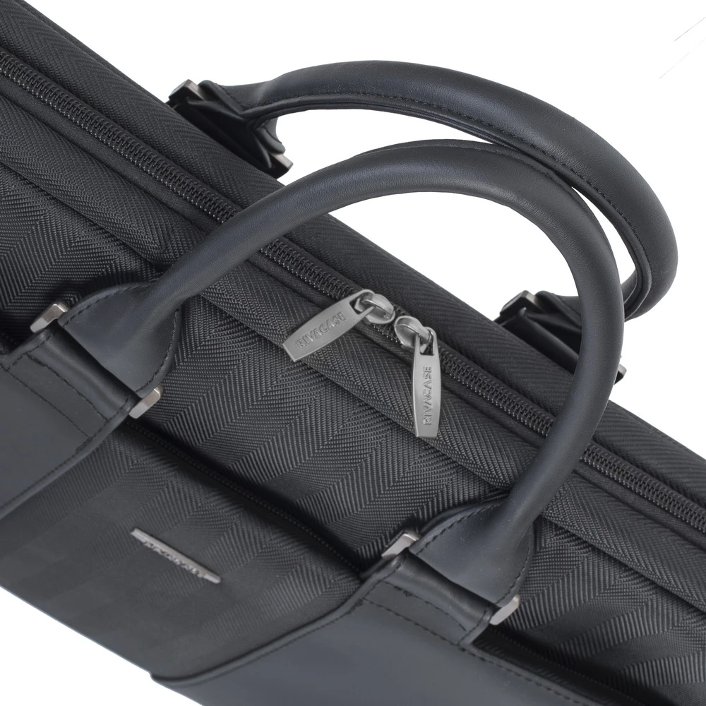 Сумка для ноутбука rivacase narita, 15.6", polyester, чёрный 9