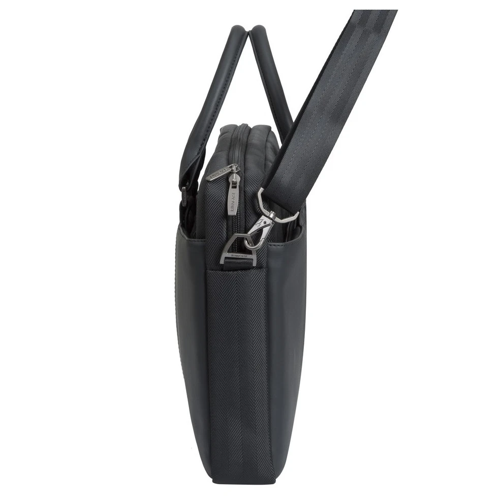 Сумка для ноутбука rivacase narita, 15.6", polyester, чёрный 3