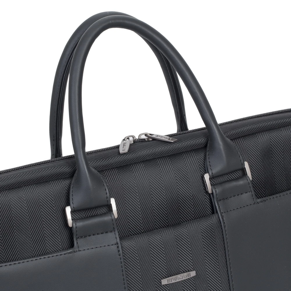 Сумка для ноутбука rivacase narita, 15.6", polyester, чёрный 11