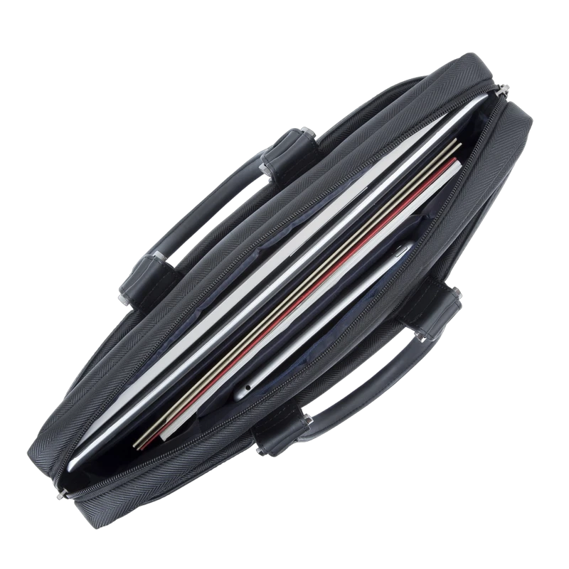 Сумка для ноутбука rivacase narita, 15.6", polyester, чёрный 12
