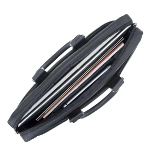 Сумка для ноутбука rivacase narita, 15.6", polyester, чёрный Thumbnail 15