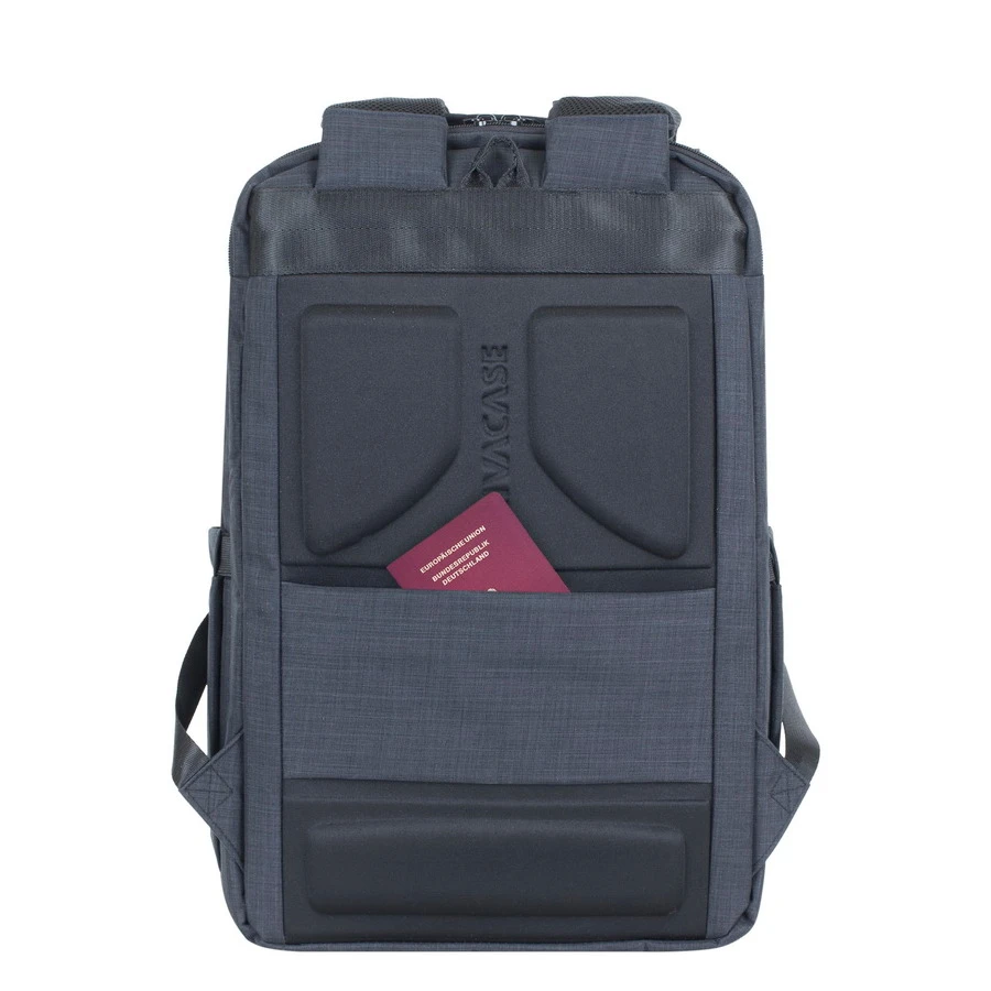 Рюкзак для ноутбука rivacase biscayne, 17.3", полиэстер, чёрный 17