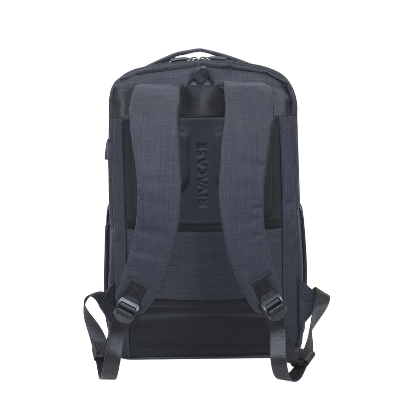 Рюкзак для ноутбука rivacase biscayne, 17.3", полиэстер, чёрный 4