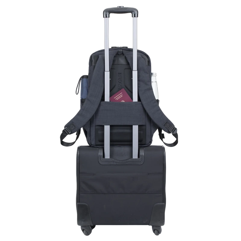Рюкзак для ноутбука rivacase biscayne, 17.3", полиэстер, чёрный 16
