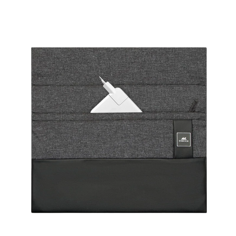 Husă universală pentru laptop rivacase lantau, 15.6", poliester, negru 8