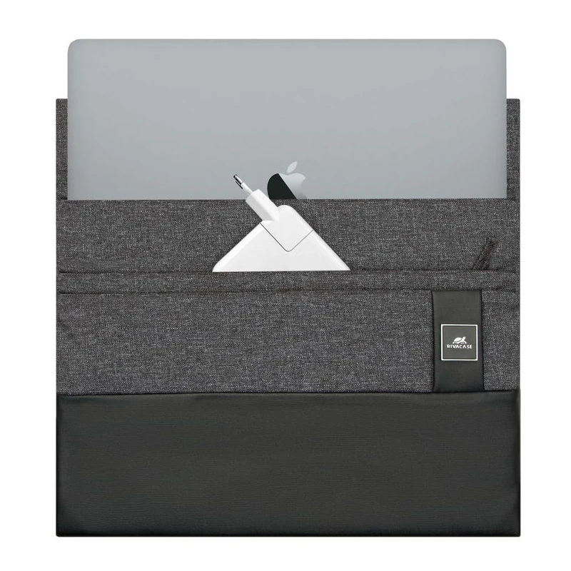 Husă universală pentru laptop rivacase lantau, 15.6", poliester, negru 12