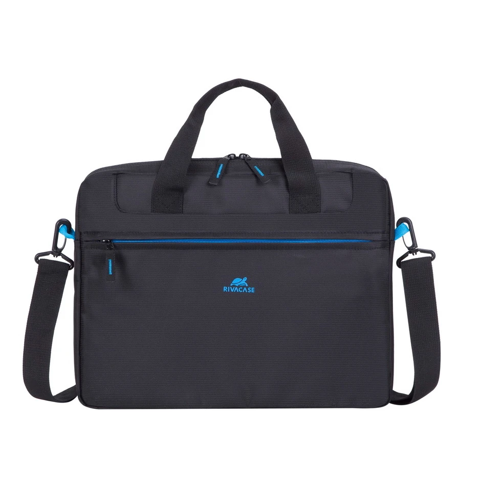 Сумка для ноутбука rivacase regent, 15.6", полиэстер, чёрный 2
