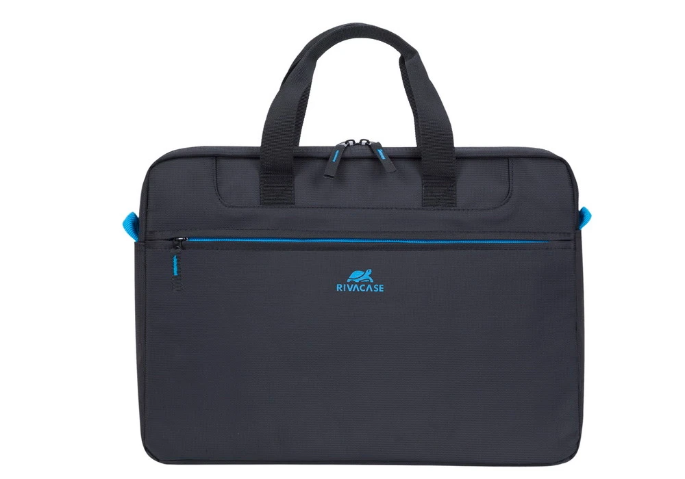 Сумка для ноутбука rivacase regent, 15.6", полиэстер, чёрный 5
