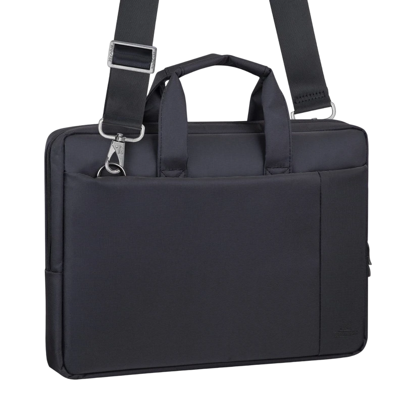 Сумка для ноутбука rivacase central, 15.6", полиэстер, чёрный 14