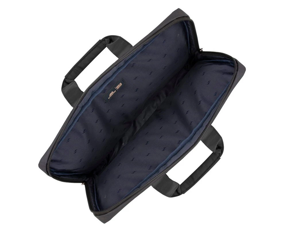 Сумка для ноутбука rivacase central, 15.6", полиэстер, чёрный 15