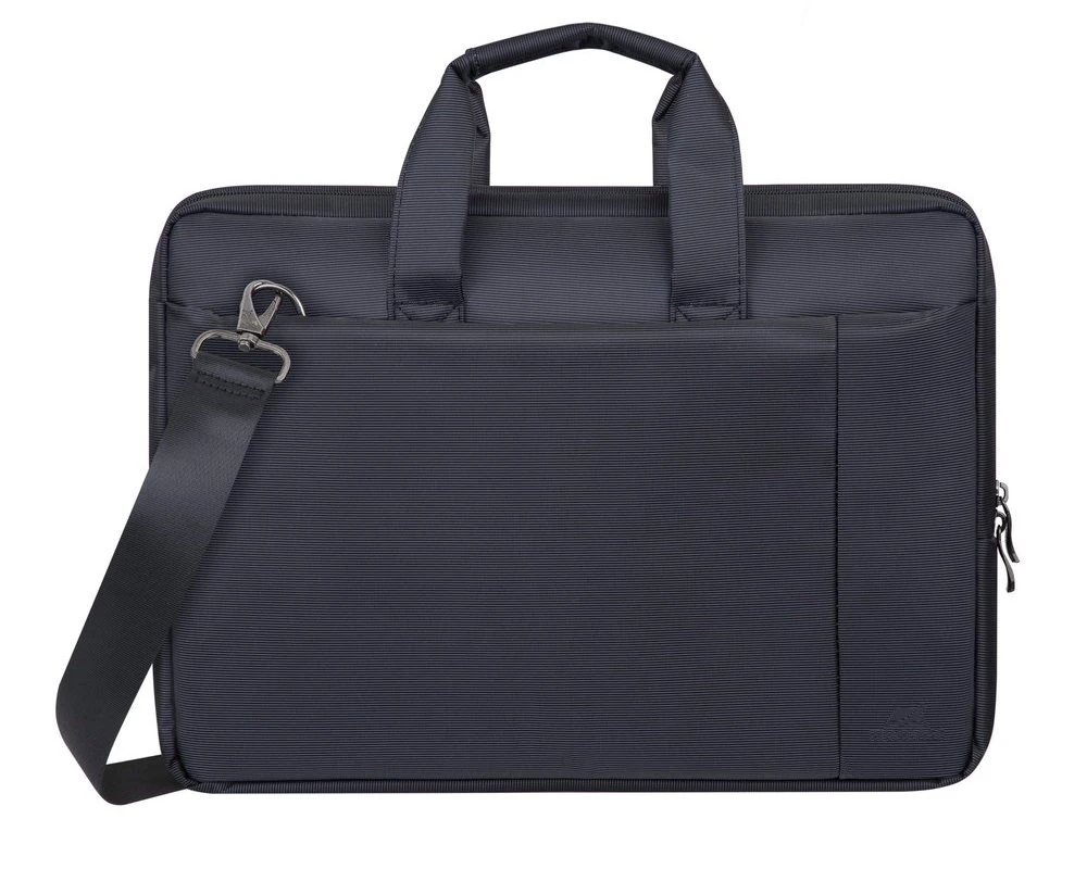 Сумка для ноутбука rivacase central, 15.6", полиэстер, чёрный 26