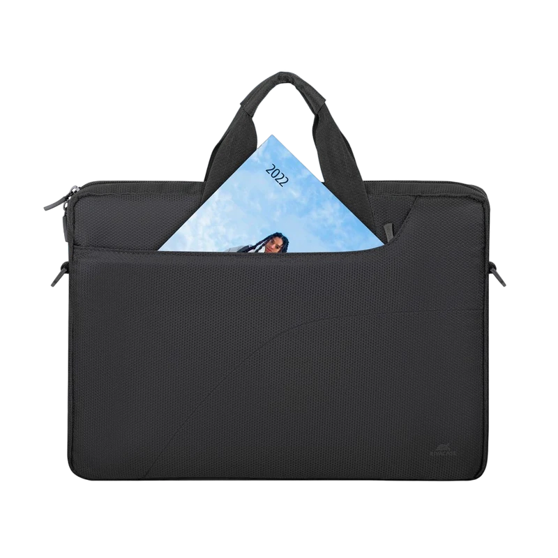 Сумка для ноутбука rivacase komodo, 15.6", полиэстер, чёрный 9