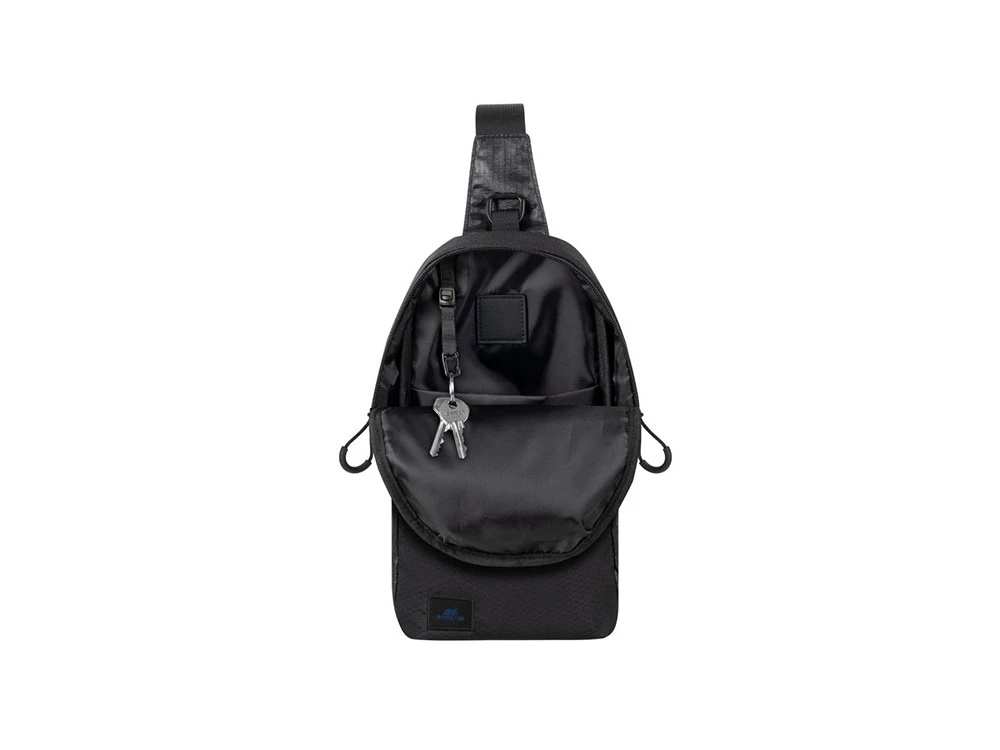 Geantă de umăr rivacase dijon, 10,1", , negru 6