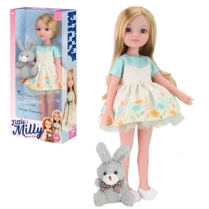 Păpușa &quot;Mica Milly&quot; cu iepuraș, 35 cm