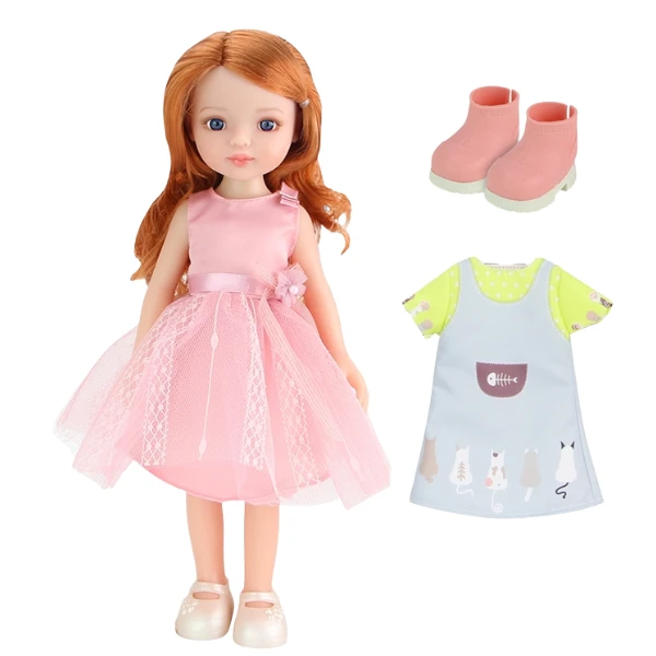Păpușa "mica milly" cu două ținute, 33 cm 4