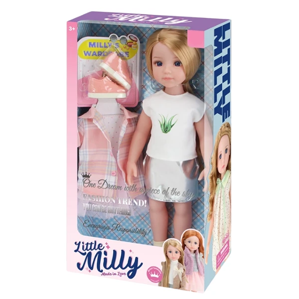 Păpușa "mica milly", cu hăinuțe, 38 cm 3