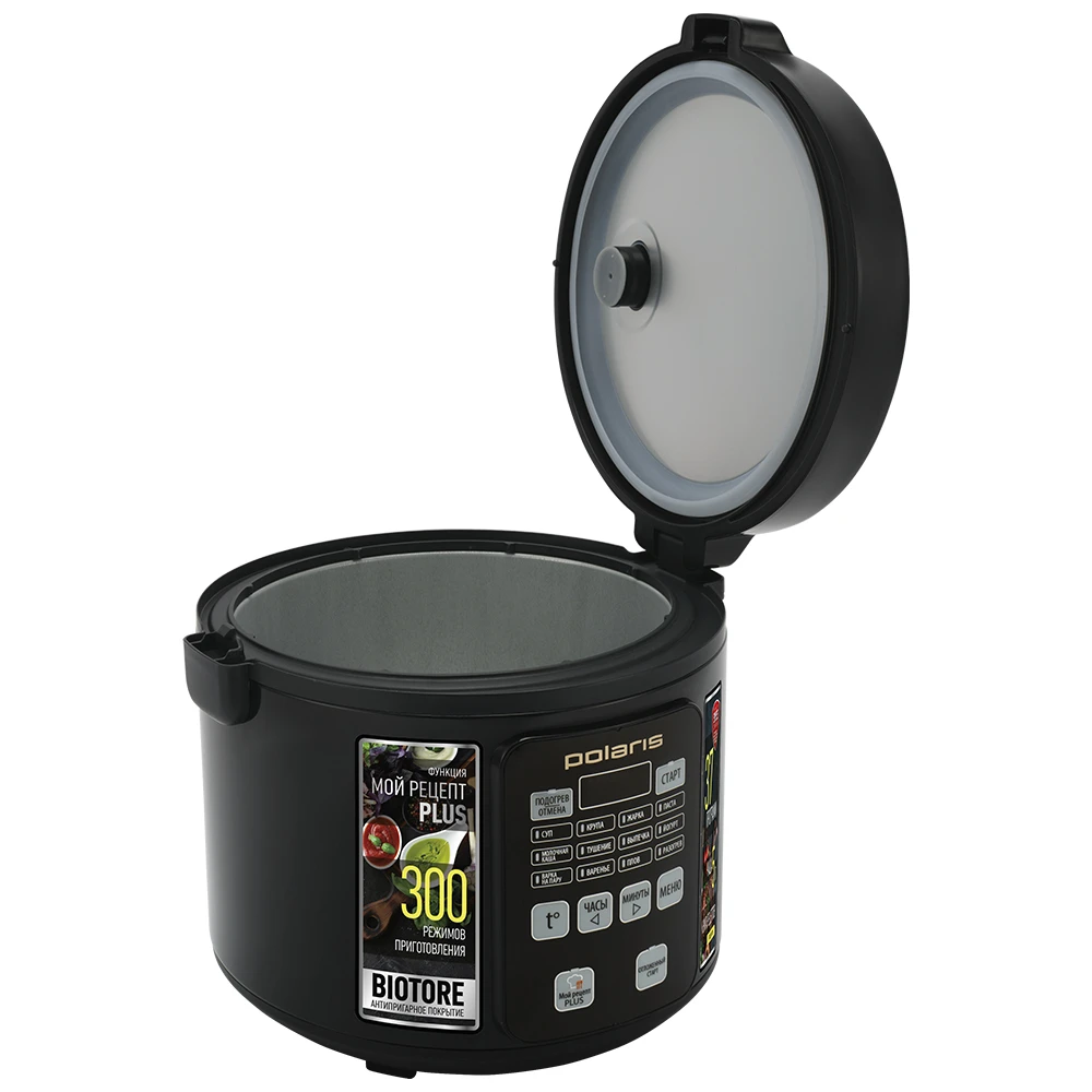 Мультиварка polaris pmc0567ad, чёрный 10