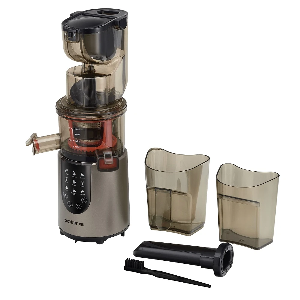 Соковыжималка polaris psj 0601, нержавеющая сталь 8