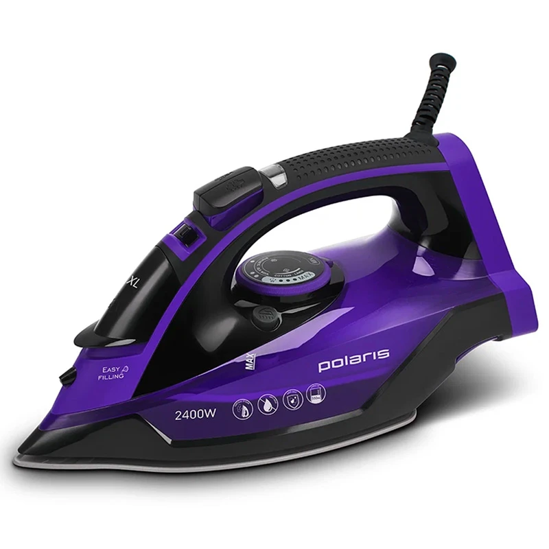 Утюг polaris pir 2415k, 2400вт, фиолетовый 3