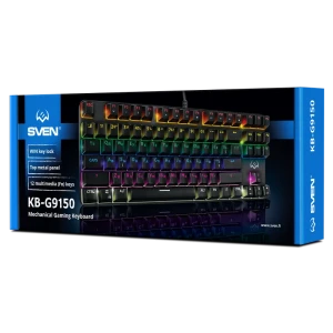 Tastatură sven kb-g9150, cu fir, negru Thumbnail 5