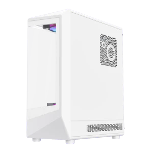 Carcasă pc gamemax vista coc aw, midi-tower, fără psu, alb Thumbnail 1