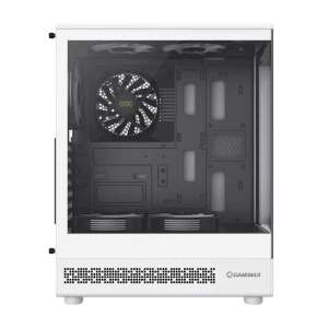 Carcasă pc gamemax vista coc aw, midi-tower, fără psu, alb Thumbnail 2
