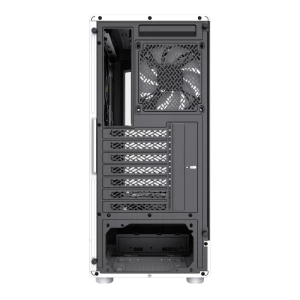 Carcasă pc gamemax vista coc aw, midi-tower, fără psu, alb Thumbnail 9